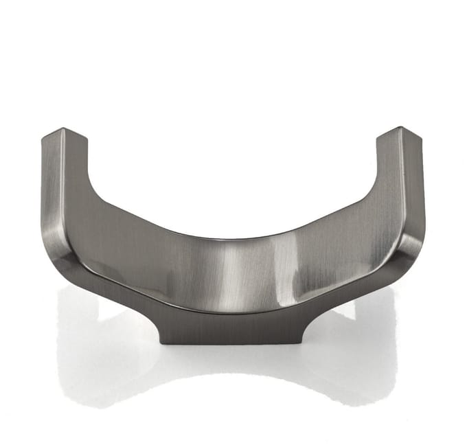 SOTECH kapstokhaak Bill 72,5 x 29 mm RVS-look incl. bevestigingsset