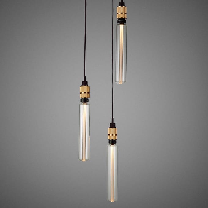 Buster + Punch Hooked 3.0 nude hanglamp messing