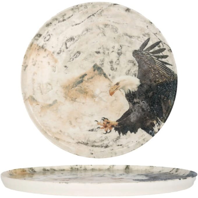 Rinart Dinerbord - Masahi - Porselein - 28 cm - set van 6
