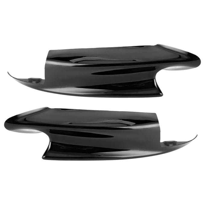 Paar Voorbumper Spoiler Lip Deflector Splitter Past voor E90 E92 E93 M3 2007?2012 Glanzend Zwart zwart