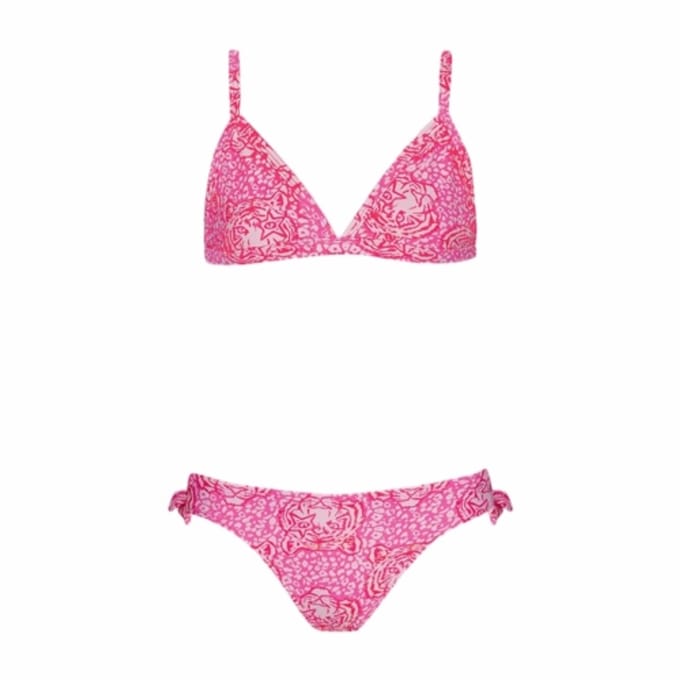 Bikini Barts Girls Dilce Fixed Triangle Pink-Maat 128