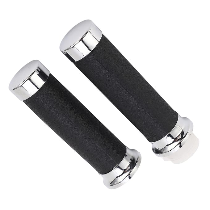 1 Paire Poignée de Guidon de Moto Ergonomique Antidérapante Poignée d'Accélérateur de Rechange Pour Shadow 400 black
