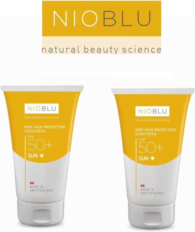 NIOBLU -Very- High - Protection - Sunscreen - SPF 50 - Duo Pack