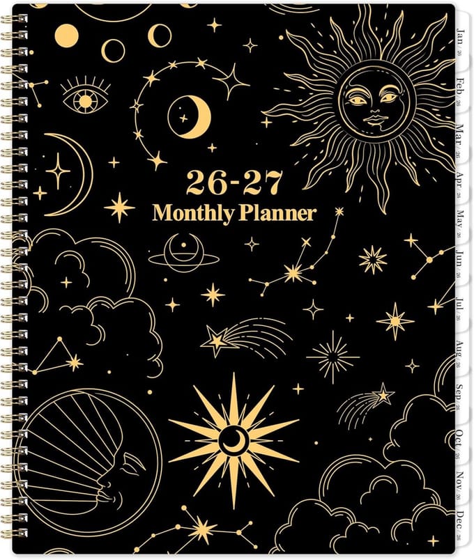 Grote Maandplanner 2026 - 2027 (Januari 2026 t/m December 2027) - Compact Formaat