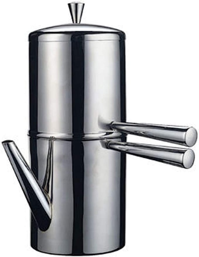 Ilsa Napoletana - Cafetière - RVS - 9 kops