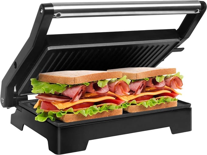 MKSS® Tosti Apparaat - Panini Grill - Contactgrill