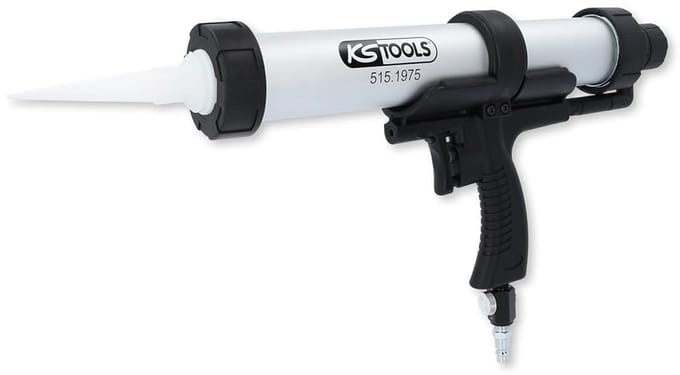 Pneumatisch kitpistool - Kitspuit accu - Snel afkitten - 310 ml capaciteit - 35x25x13 cm
