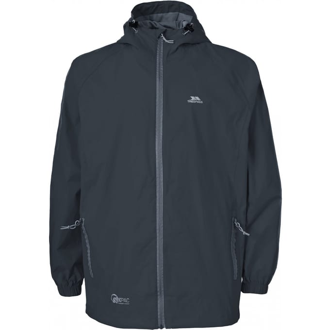 Trespass Kinderen/Kinderen Qikpac Waterdichte Packaway Jacket (Vuursteen)