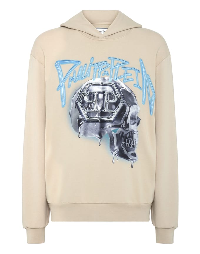 Sweatshirt Met Capuchon Skull