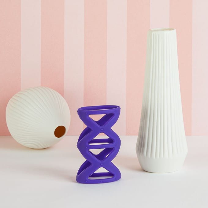 Siliconen mantel met structuur, 7,5 cm