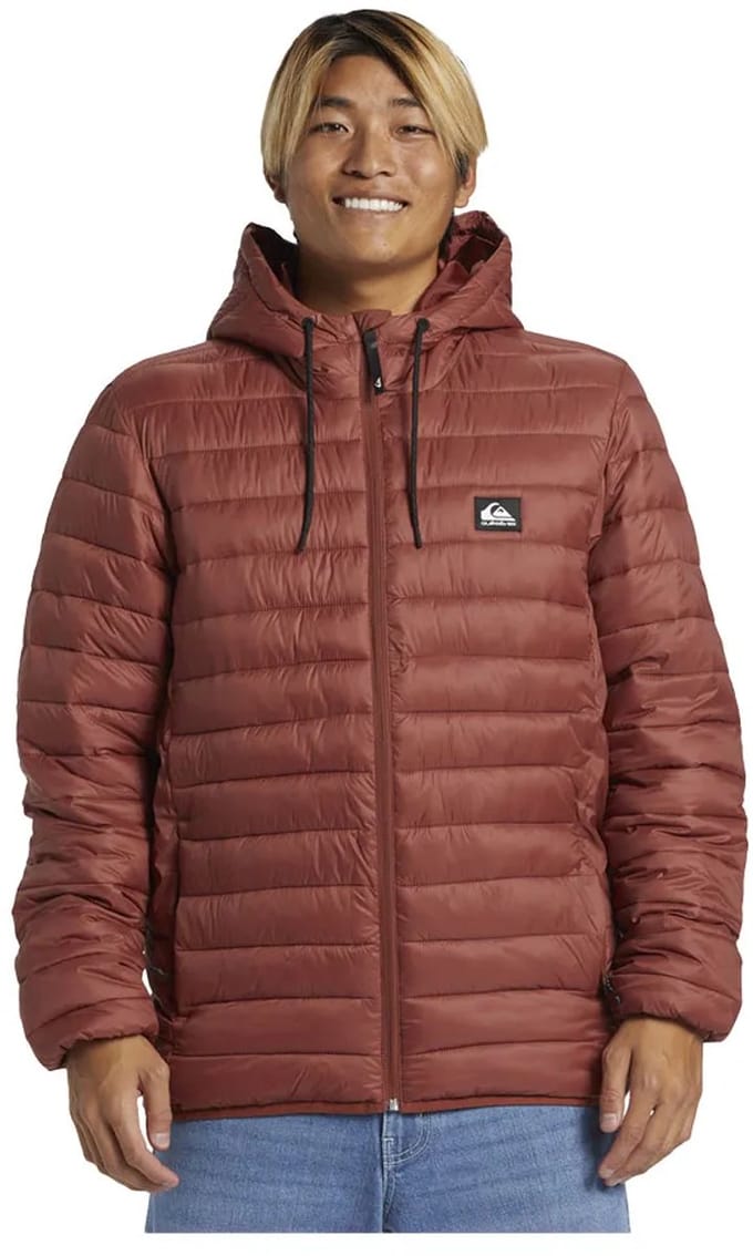 Quiksilver Scaly Jas Bruin M Man
