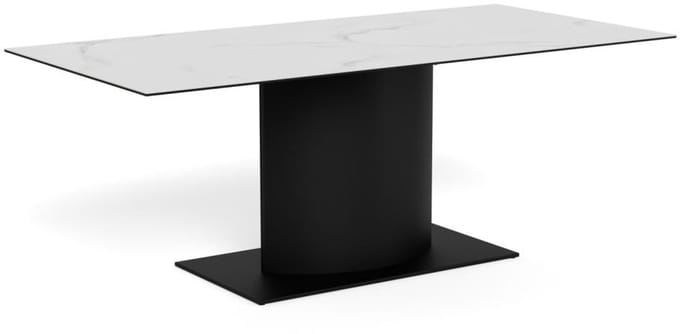 Eettafel Calo Keramiek Wit 200cm - Giga Living