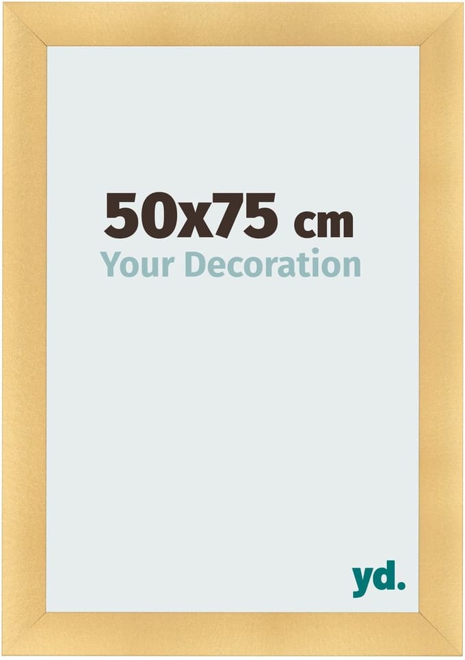Your Decoration - Fotolijst 50x75 cm - MDF - Goud Mat - Pisa