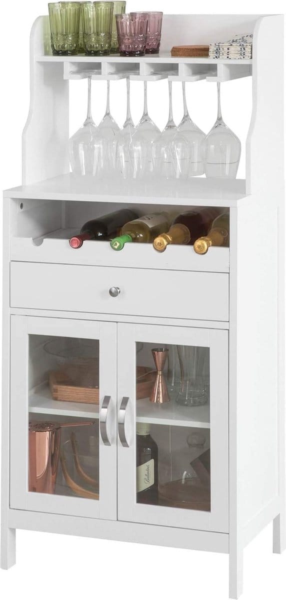 Keuken Eetkamer Opbergkast - Kast - Dressoir Wijnrek Wijnkast