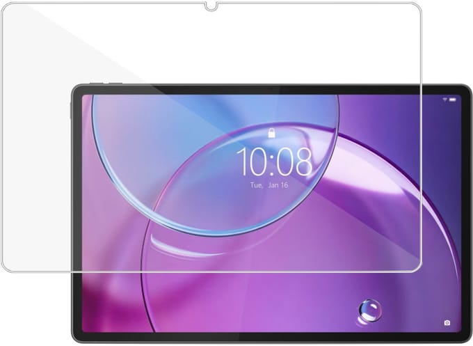 TechNow Screenprotector geschikt voor Lenovo Idea Tab Pro Gen 2 Screenprotector - Gehard Glas - Rounded - Proteqt+
