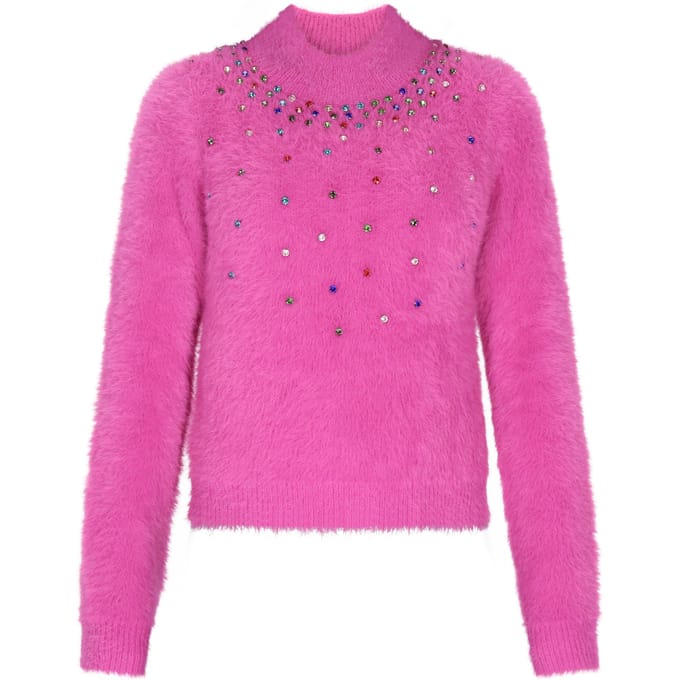 Faina Jumper Dames fuchsia