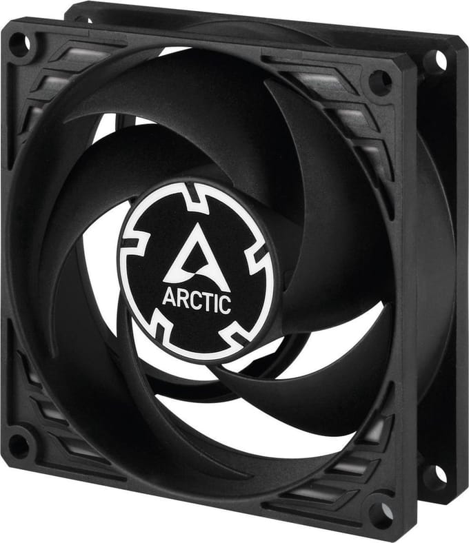 Arctic P8 Silent - Case ventilator - 80mm - Black - 17 dBA