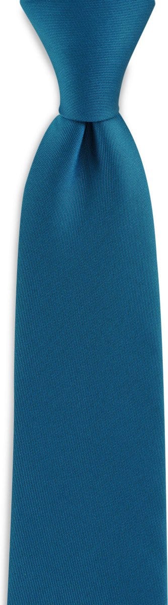JB Collection - Stropdassen - stropdas antiekblauw smal - antiekblauw