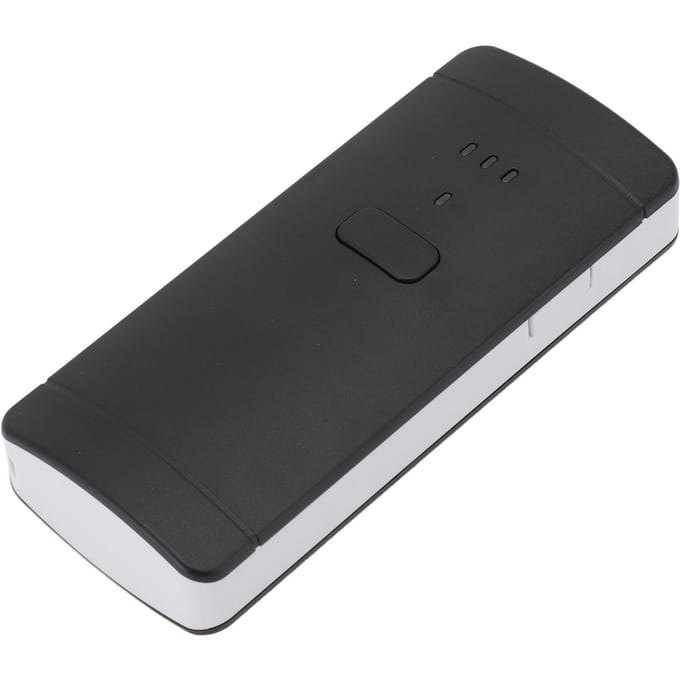Bluetooth barcodescanner met 3 scanmodi, draadloze 1D- en 2D-barcodelezer voor supermarkten en magazijnen. white