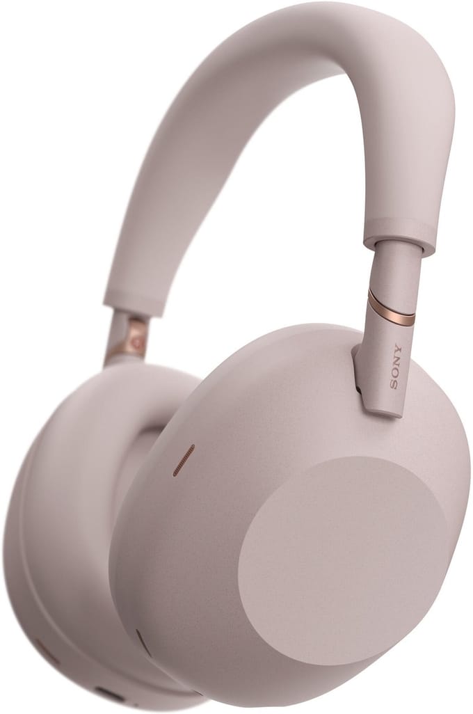 Sony WH-1000XM6 - Draadloze koptelefoon met Noise Cancelling - Roze