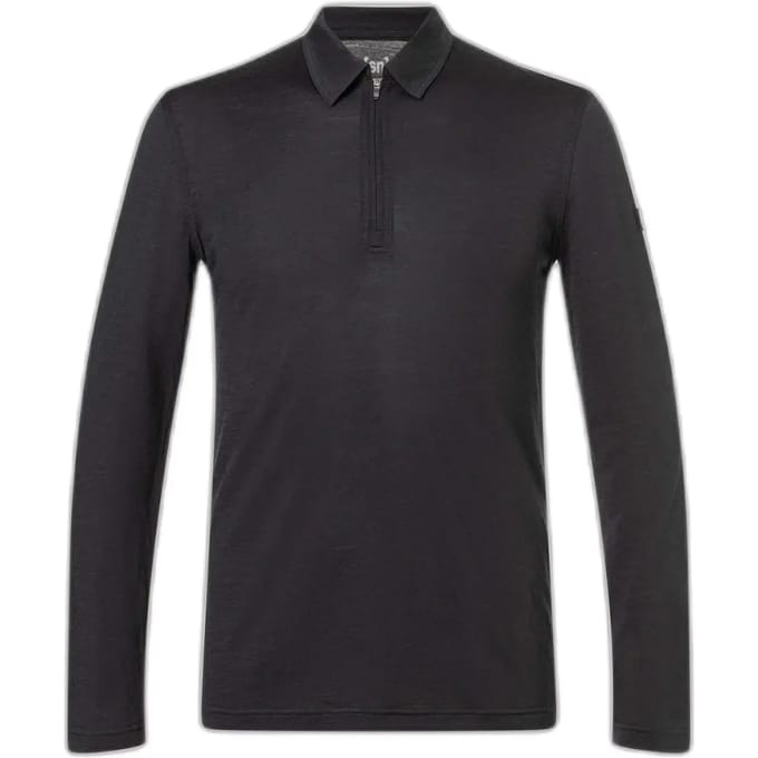 Polo met lange mouwen met rits super.natural