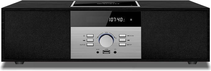 Compact Hifi Stereo Systeem met CD-Speler, Bluetooth en FM Radio