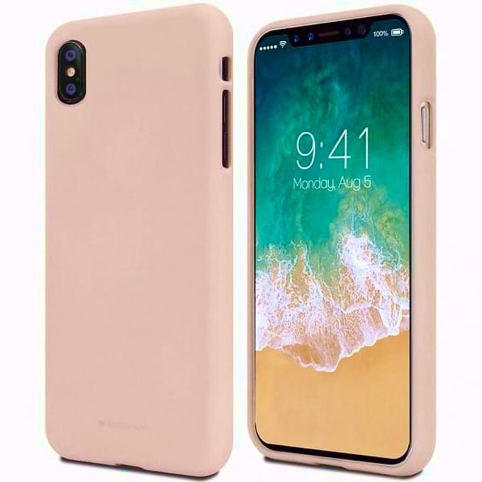 Mercury Soft Serie - Rood-Pink Zand Telefoonhoesje - iPhone 15