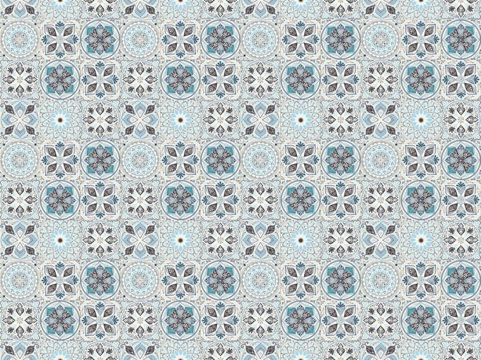 Vinyl | Vloerkleed vinyl | Azura | 95x95 cm