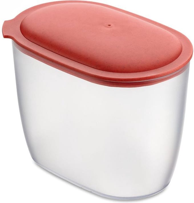 Voorraadpot, Ovaal, 1.4 L, Natuur Koraal - Koziol | Connect