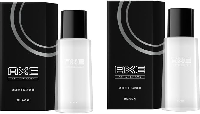Axe Aftershave Black 100 ml - Pack Of 2