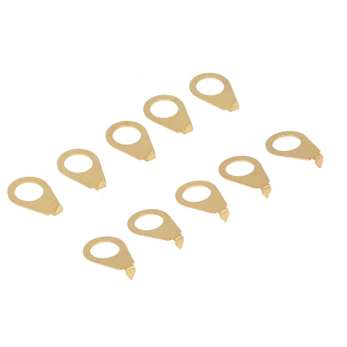 10 STUKS Gitaarknoppen Pointer Indicator Plaat IJzeren Gitaar Potentiometer Indicator Afstandhouder Goud goud