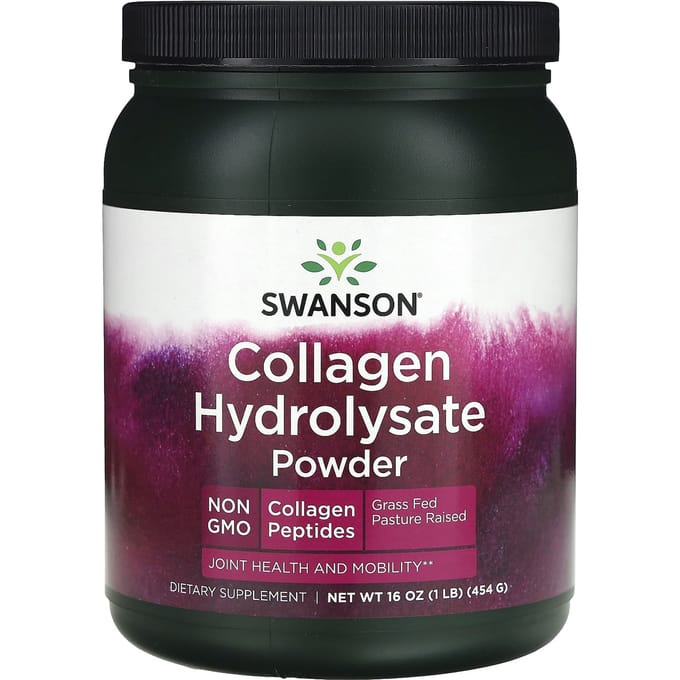 Poudre d'Hydrolysat de Collagène, 454G(1 livre)
