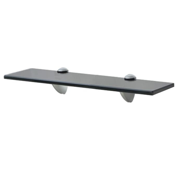 vidaXL - Zwevend - schap - 40x10 - cm - 8 - mm - glas