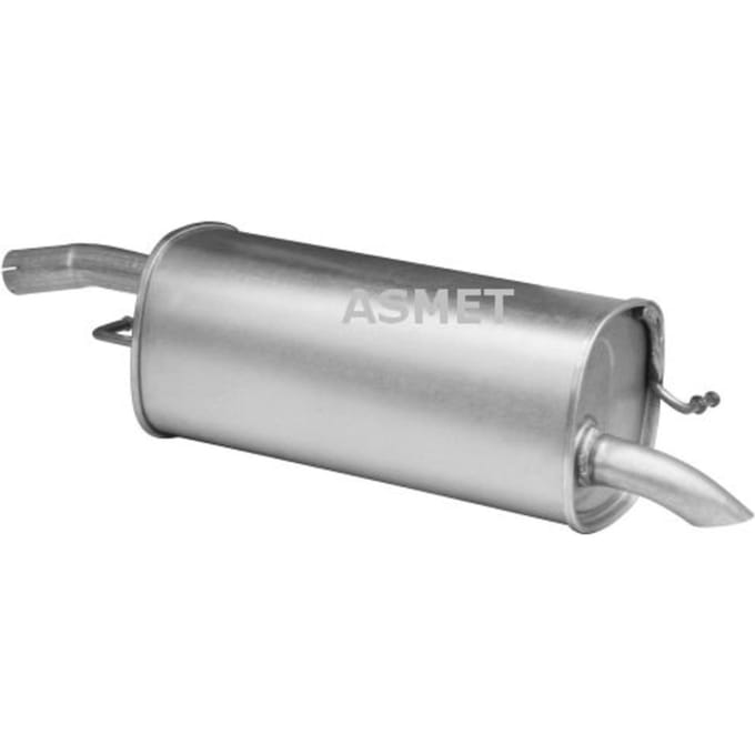 Geluiddemper achter ASMET 07.180