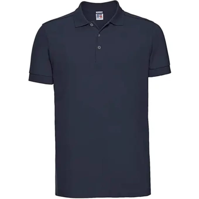 Men's Stretch Poloshirt 'Russell' Classic Red - S