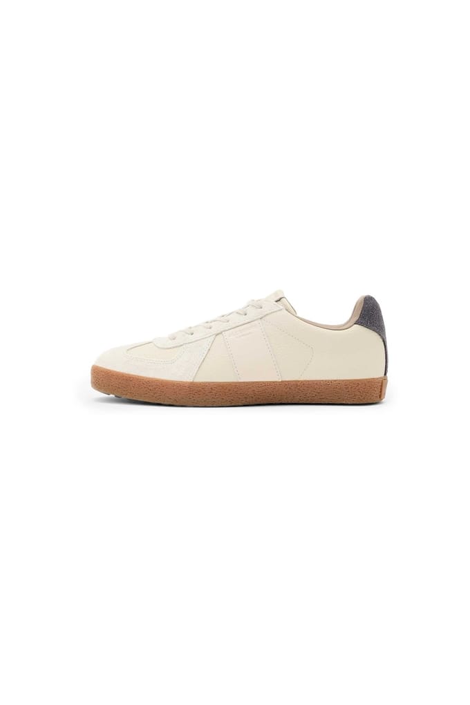 AllSaints Jaimee Low Top Chalk White/gum Größe: 46 | Trainers Outlet | Herren | Weiß