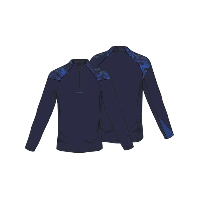 Sweater met 1/2 rits voor kinderen Hummel Blaze 26 Pro