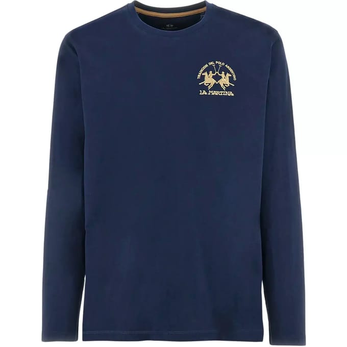 T-shirt met lange mouwen La Martina