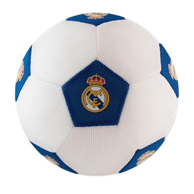 Real Madrid CF Mesh Toy Ball One Size blanc/bleu