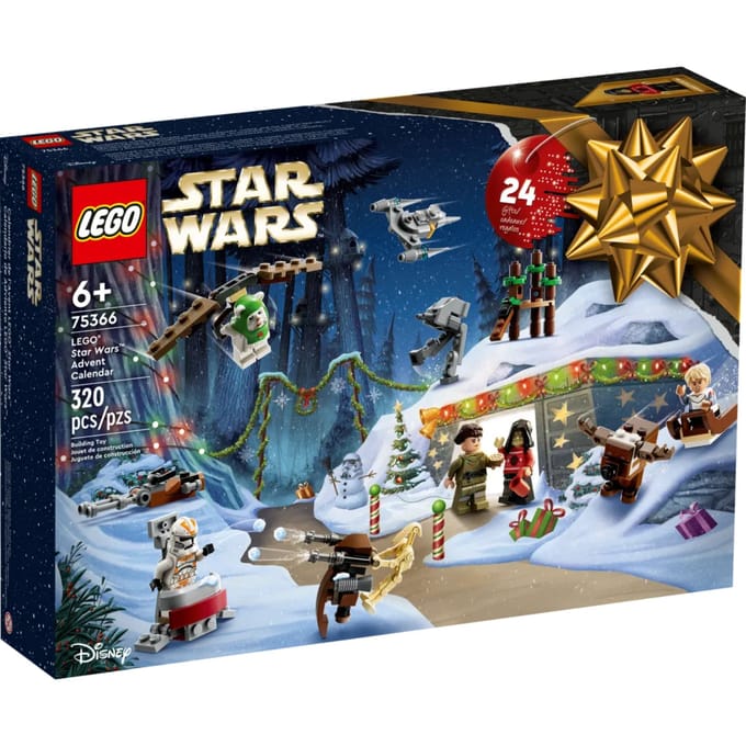 LEGO Star Wars Adventskalender 2023 Set met 24 Cadeautjes - 75366