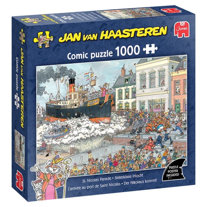 Jan van Haasteren Sinterklaas Intocht - Puzzel 1000 stukjes volwassenen - Legpuzzels