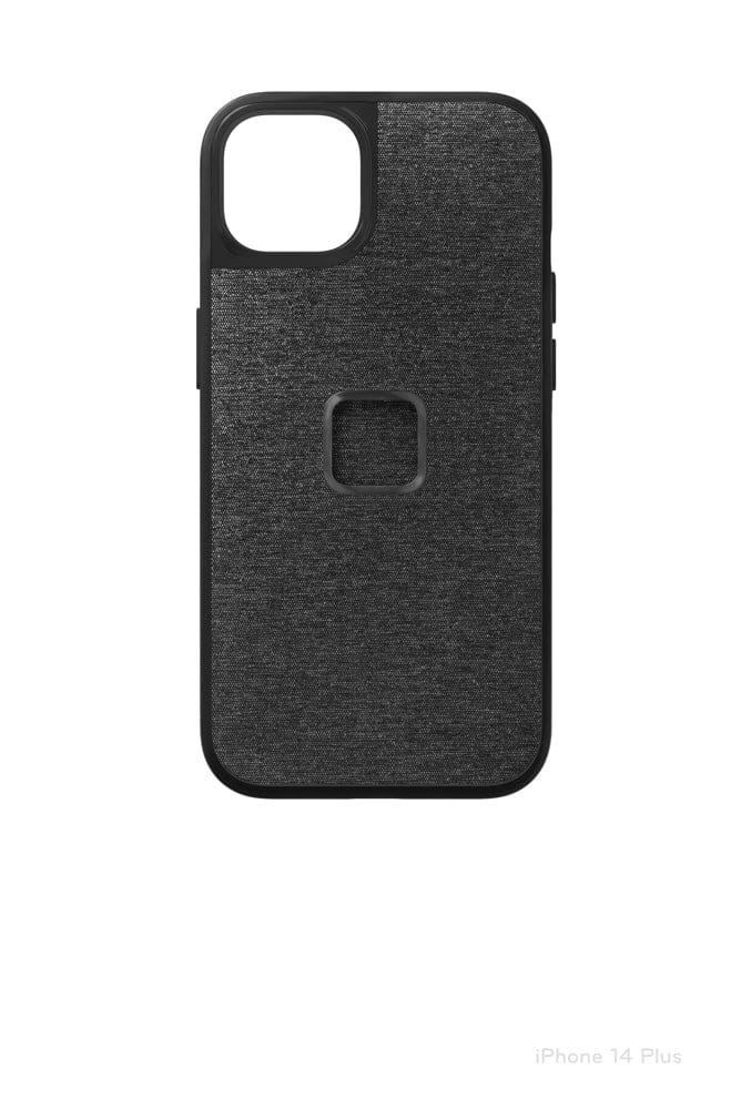 Peak Design - Mobile Everyday Fabric Case iPhone 14 Plus - Charcoal - Telefoonhoesje