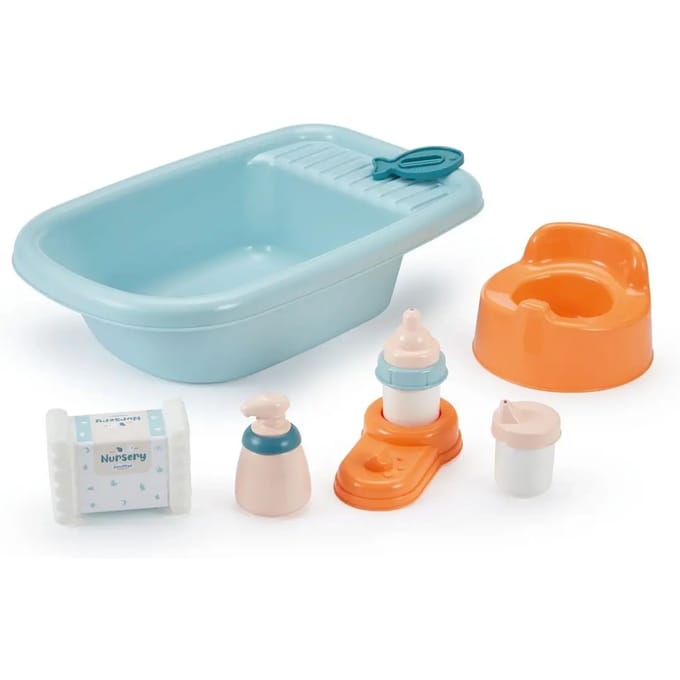 Ecoiffier Doll Bath with Accessories
