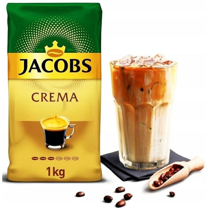 Grains de café Jacobs Crema 1 kg