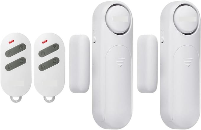 Alarm Systeem - Draadloze Sensor - Huis Beveiligen - 120dB Geluid - 300ft Bereik - Alarm Kit