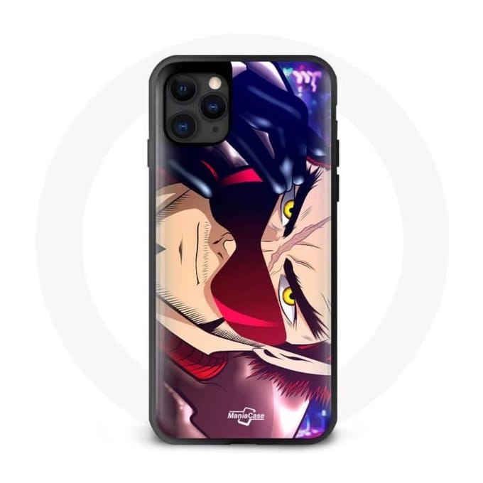 Coque Maniacase pour Iphone 11 Pro Max Blast One Punch Man Anime zwart