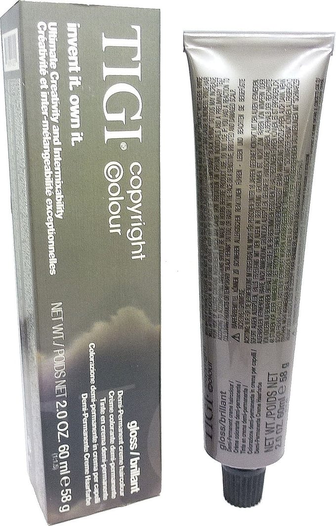 TIGI Copyright Color Gloss Demi Permanent Creme Haarkleurtint 60ml - 07/2 medium blonde violet / mittelblond violett