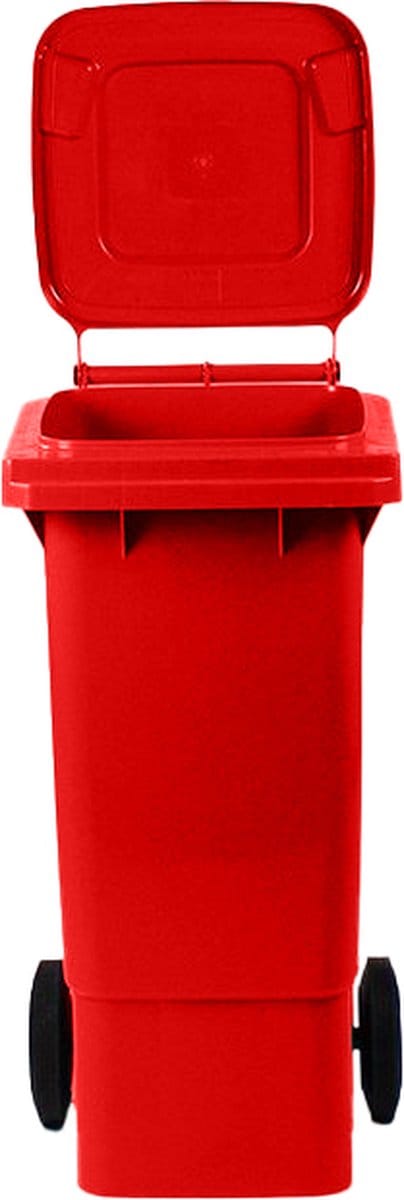 Afvalcontainer 80 liter rood