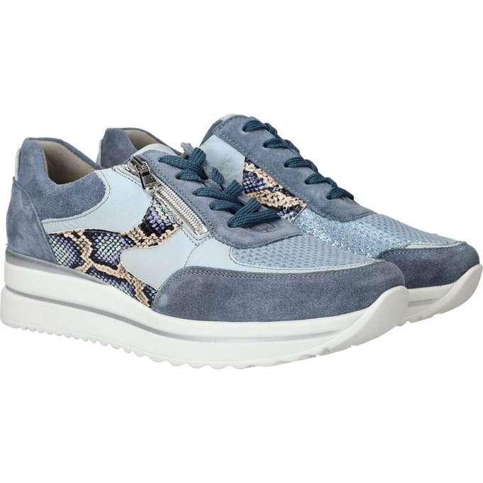 Waldlaufer Luana Sneakers - Dames - Blauw - Maat:38