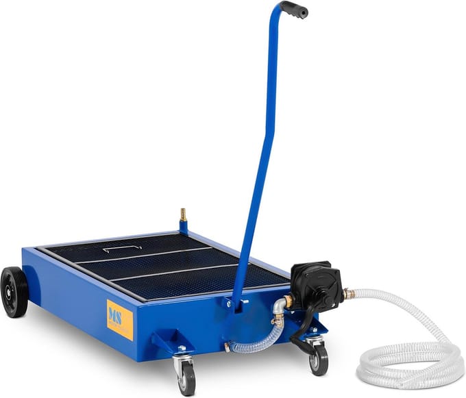 MSW Mobiel Olie verzameltank - 65 L - Handpomp 10061590